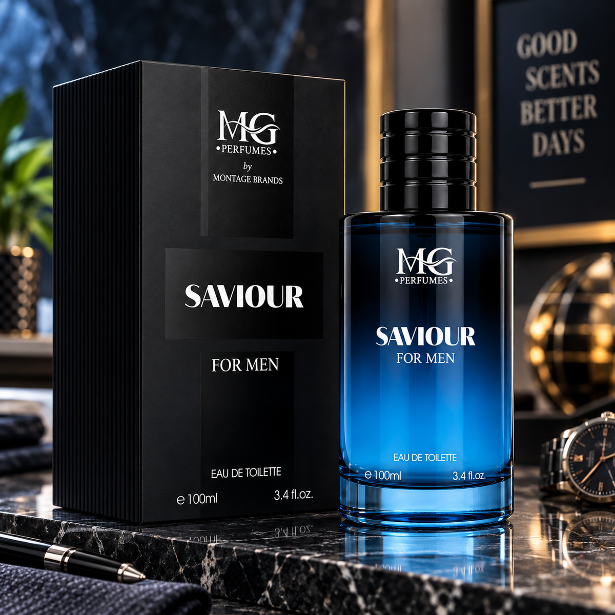 Saviour 100ml - Apa de Toaleta, barbati| Inspirat din Dior Sauvage