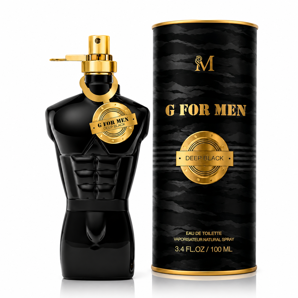 Parfum barbati G FOR MEN DEEP BLACK – 100 ml – Inspirat din Le Male Le Parfum