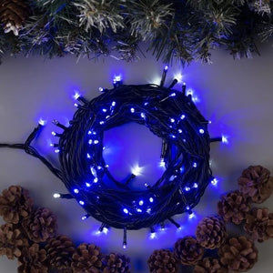 Set 2 x Instalatie Liniara Rola 50 m, Interior/Exterior , 300 LED-uri, Alb Rece, Albastru PromotiiZilnice
