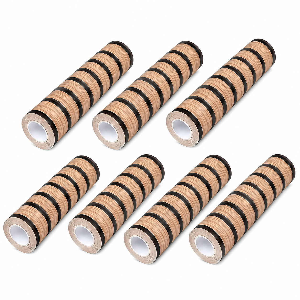 Set 7 Bucăți Folie Autocolantă pentru Mobilier și Pereți Aspect Lemn Modern | 5 + 2 Cadou