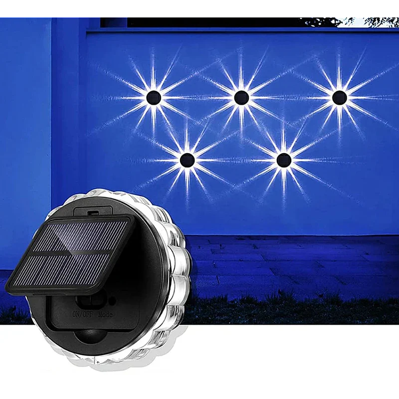 Pachet 4+2 CADOU Lampi Exterior Calitate APF de Perete/ Gard cu panou Pentru iluminare Gradina/ Terasa, rezistenta la apa PromotiiZilnice