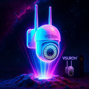 Set 2 Camere Supraveghere Wi-Fi Visuron – Viziune Nocturnă, 38 LED IR, Full HD 1080p - PromotiiZilnice