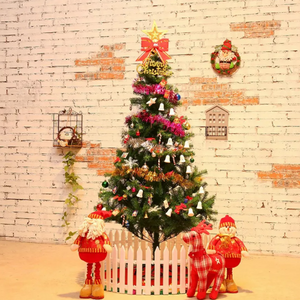 Brad de Craciun artificial, inaltime 180cm, Instalatie 50 m, accesorii incluse - PromotiiZilnice