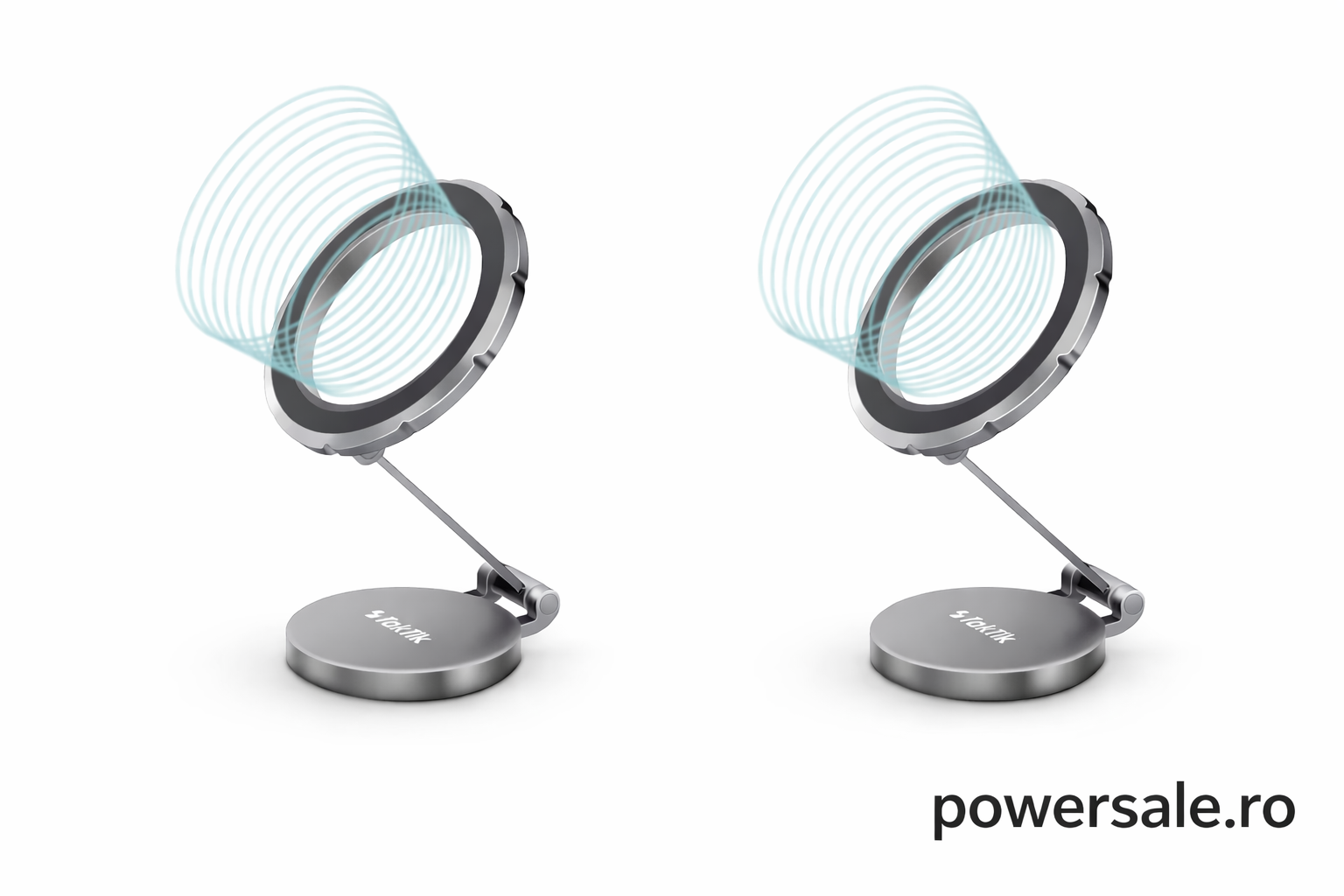 Set 2 Bucăți Suport Magnetic Reglabil pentru Telefon – Calitate Premium, Fixare Ultra Puternică