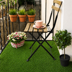 Gazon artificial E-Floor 29 mm, polipropilena, 200x100 cm – aspect natural, drenaj rapid, rezistent UV, pentru balcon, terasa si gradina PromotiiZilnice