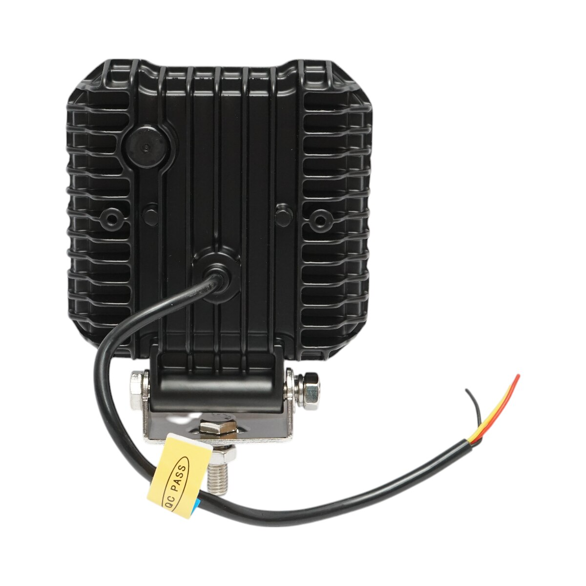 Set 2 Proiectoare Patrate Auto LED 48W cu DRL, 9-80V, Lumina Alb-Galben, IP67