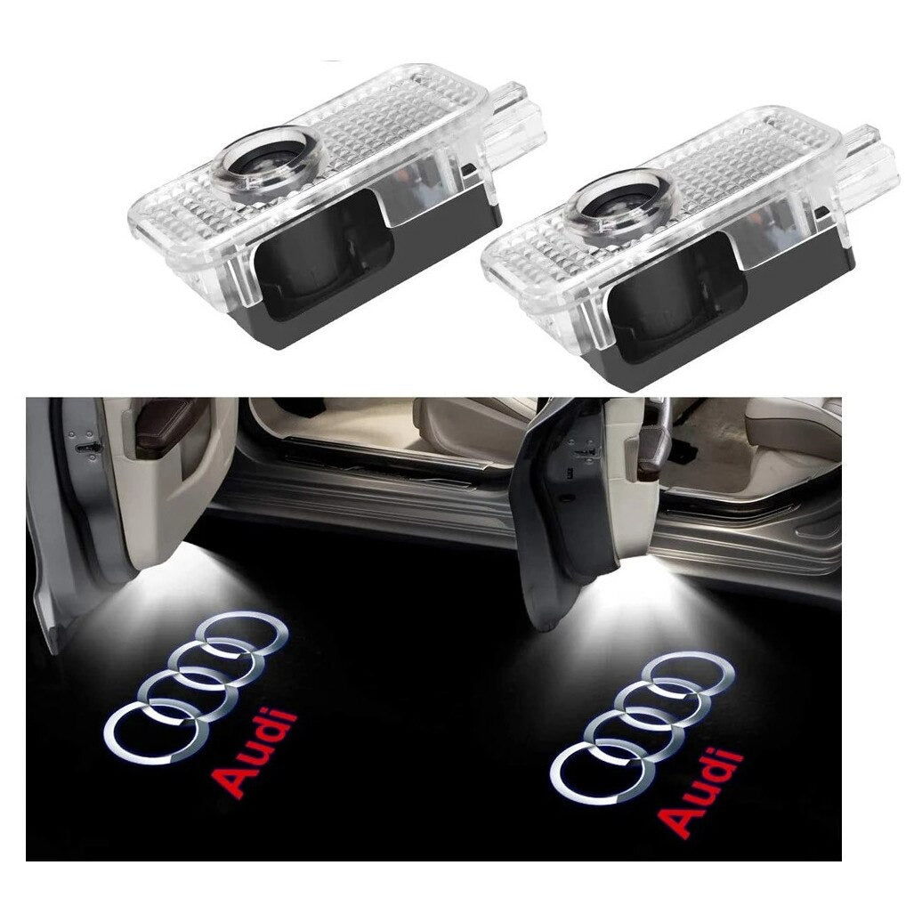 Proiectoare LED Logo Audi pentru portiere