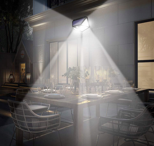 Set 8 Lampi solare 100 LED, cu senzor de miscare + Lanterna Cadou PromotiiZilnice