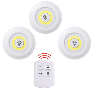 Set 3 Lampi LED, Flexibile si Portabile, cu 2 Intensitati si Control Dual - PromotiiZilnice