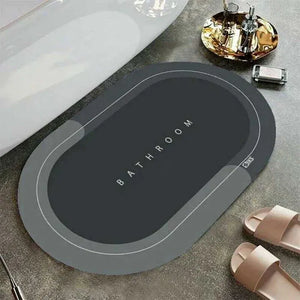 Covoras Antiderapant pentru Baie, 87x57 cm, Absorbant, Uscare Rapida - PromotiiZilnice