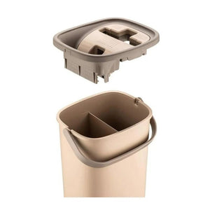 Mop cu Galeata Dubla, Pliabil, Microfibra, Capacitate 8L, Design Compact - PromotiiZilnice