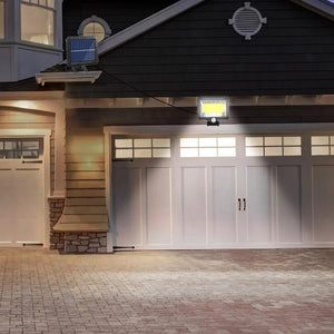 Lampa Solara 100W, 100 LED COB, IP65, Senzor de Miscare - PromotiiZilnice