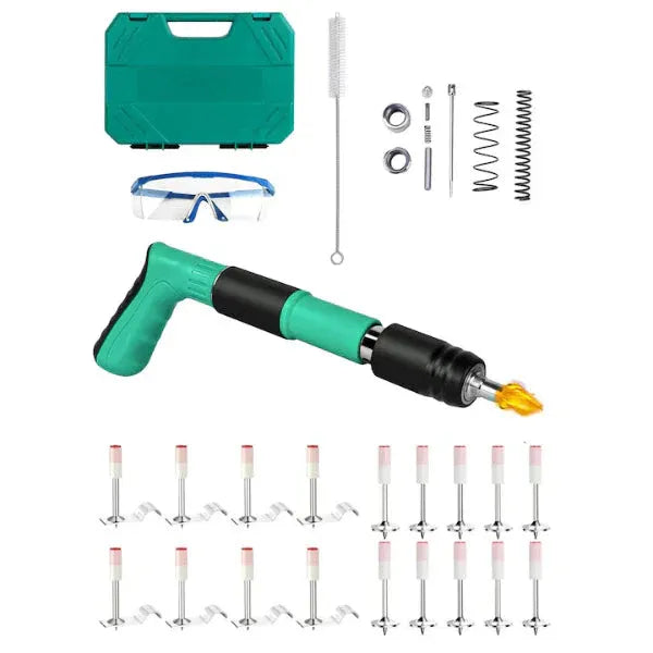 Dispozitiv de Cuie Profesional pentru Lemn, 15–40 mm, Maner Ergonomic si Accesorii Incluse