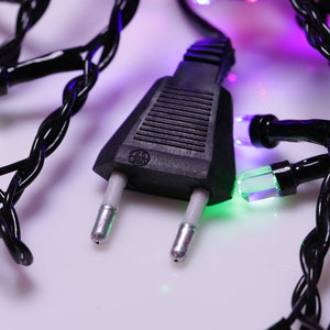 Instalatie De Craciun, 100 m, 480 LED -uri, Jocuri de Lumini, Pentru Exterior/Interior - PromotiiZilnice