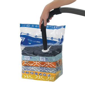 Saci de vidat haine, set de 4 bucati, pentru depozitare sigura 70 x 100 - PromotiiZilnice