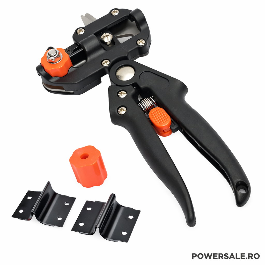 Pachet Profesional Clește de Altoit + Bandă Biodegradabilă – 1+1 CADOU