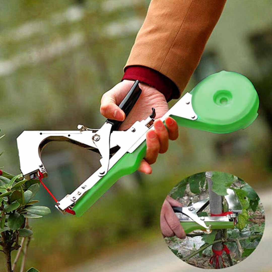 Set 2 x Aparat Pentru Legat Vita De Vie, Pomi Fructiferi Si Legume, 40 Role, 20.000 Capse - PromotiiZilnice