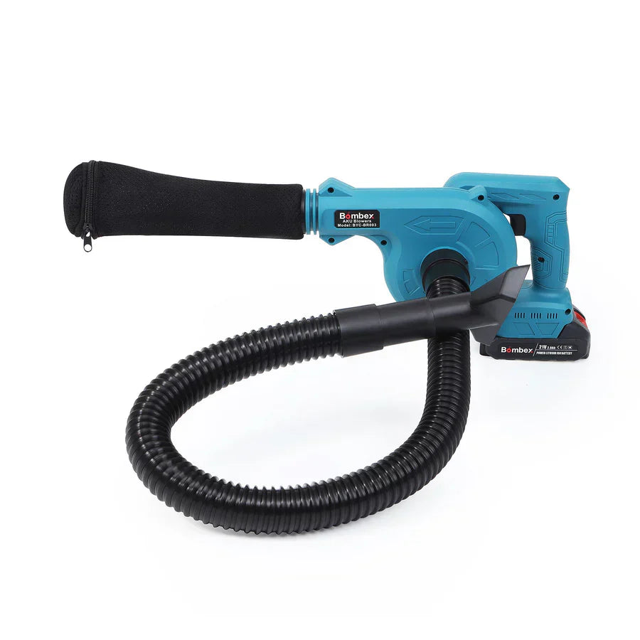 Suflanta,  Aspirator, 2 Acumulatori 48V 1200 mAh - PromotiiZilnice