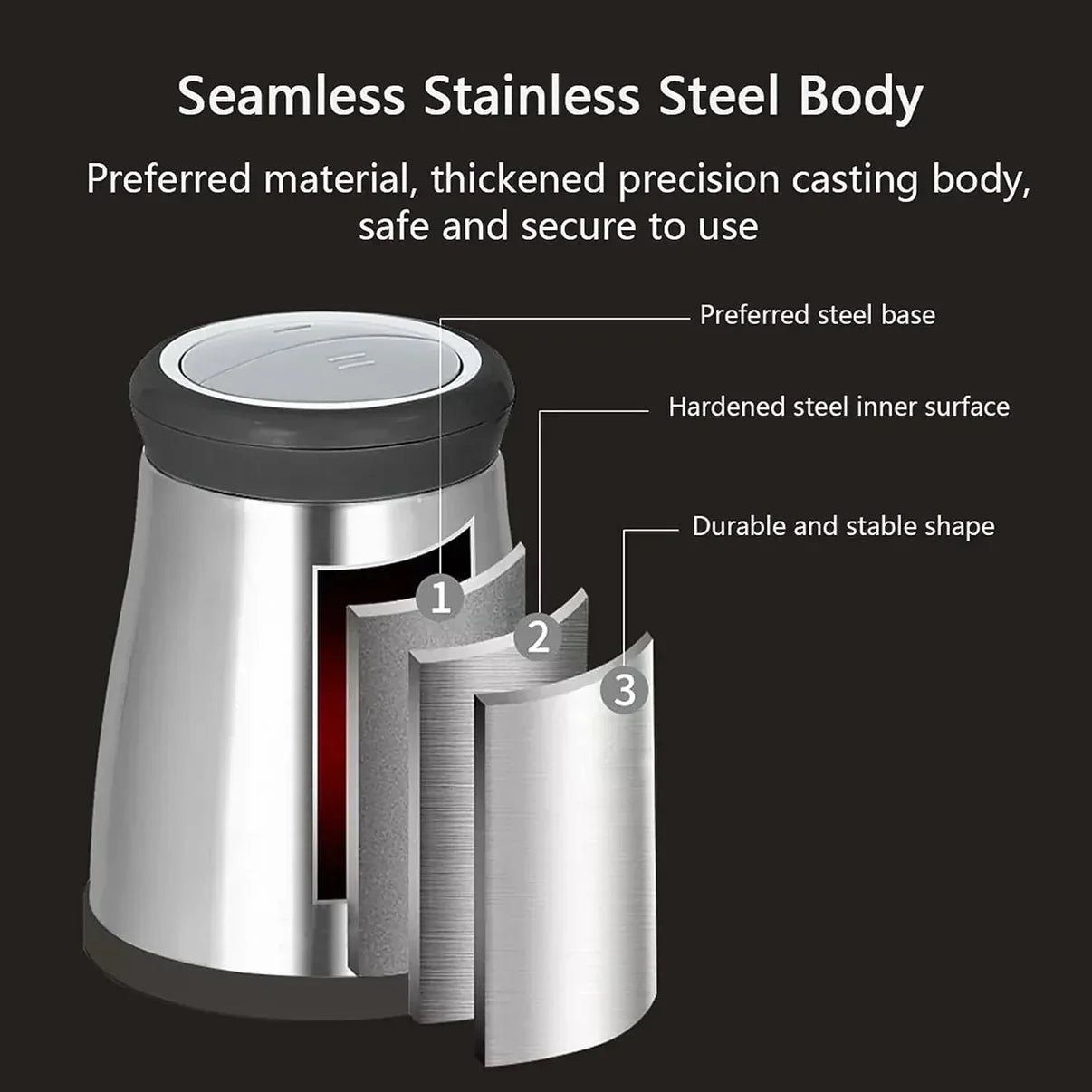 Tocator electric carne si legume, 4 lame inox, 2 viteze, capacitate mare, bol inox - PromotiiZilnice