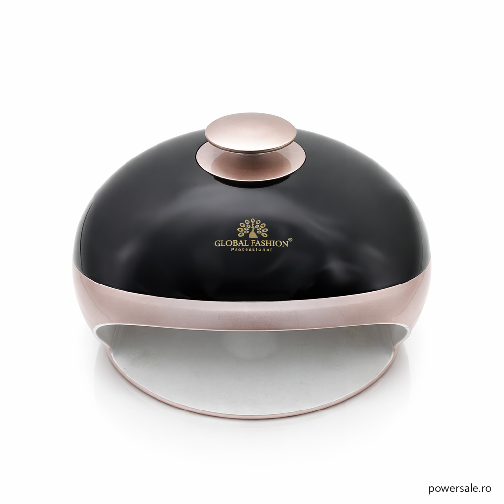 Lampă UV LED 48W Global Fashion S1 pentru Manichiură și Pedichiură – 30 LED-uri, Timer 10/30/60s, Senzor Automat