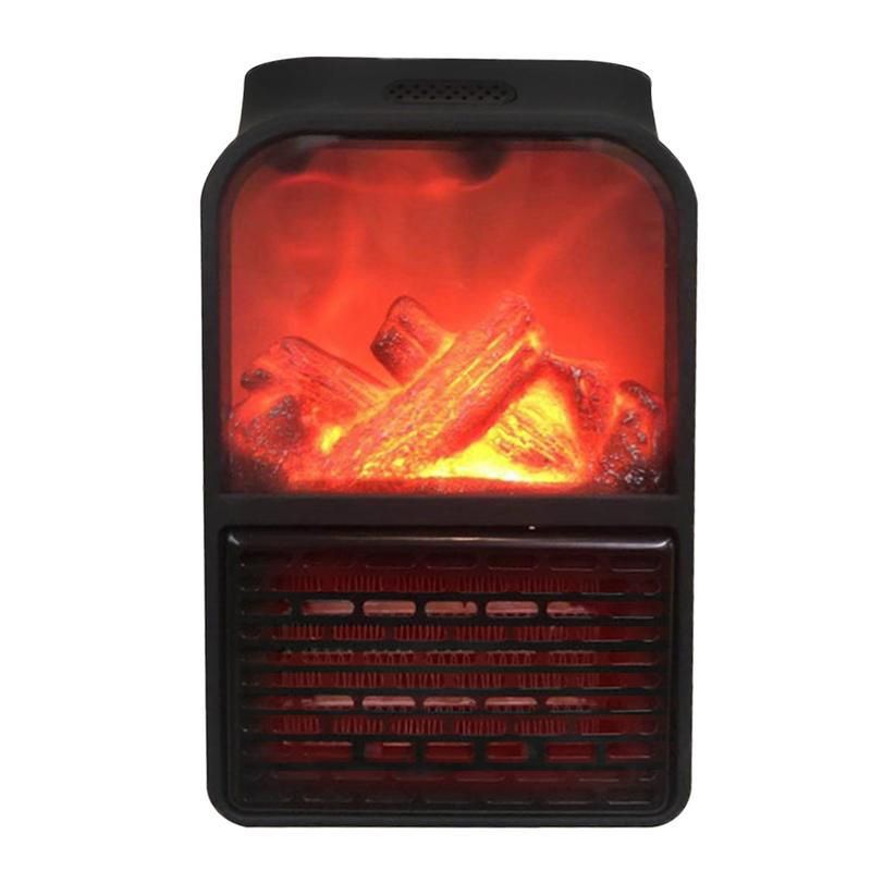 Aeroterma portabila Flame Heater 500 W cu 2 niveluri temperatura si display digital PromotiiZilnice