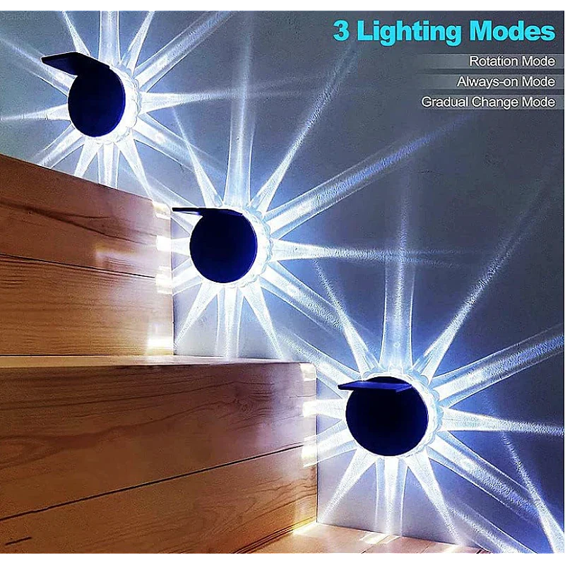 Pachet 4+2 CADOU Lampi Exterior Calitate APF de Perete/ Gard cu panou Pentru iluminare Gradina/ Terasa, rezistenta la apa PromotiiZilnice