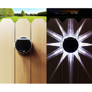 Pachet 4+2 CADOU Lampi Exterior Calitate APF de Perete/ Gard cu panou Pentru iluminare Gradina/ Terasa, rezistenta la apa PromotiiZilnice