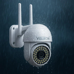 Set 2 Camere Supraveghere Wi-Fi Visuron  – Viziune Nocturnă, 38 LED IR, Full HD 1080p - PromotiiZilnice