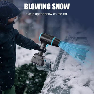 Suflantă Turbo Auto Portabilă 1050W, 35.000 RPM – Putere Mare 180 km/h, 6 m³/min – Ideală pentru Uscare Mașină, Îndepărtare Frunze, Praf și Apă - PromotiiZilnice