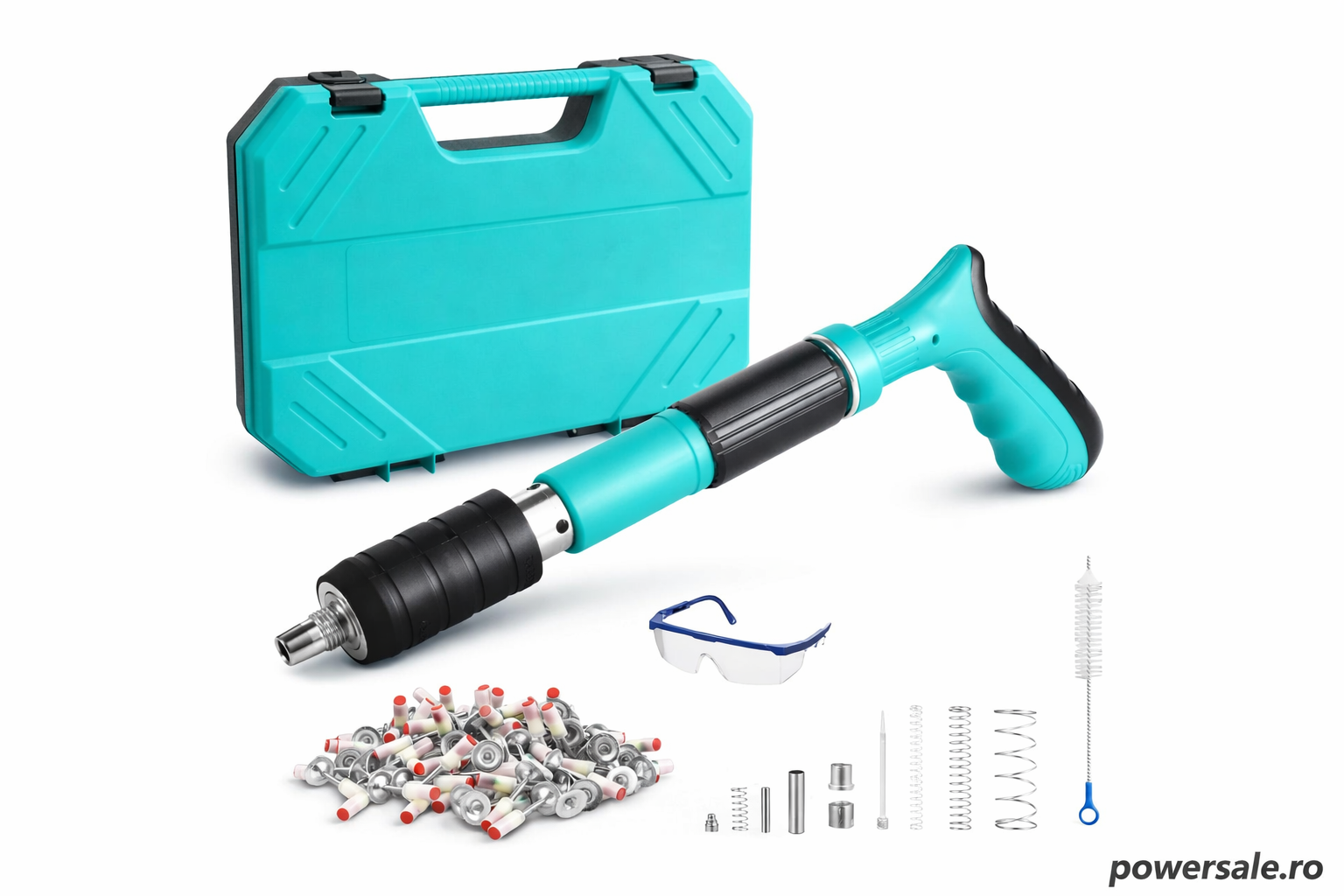 Dispozitiv de Cuie Profesional , Maner Ergonomic si Accesorii Incluse + 50 CUIE INCLUSE