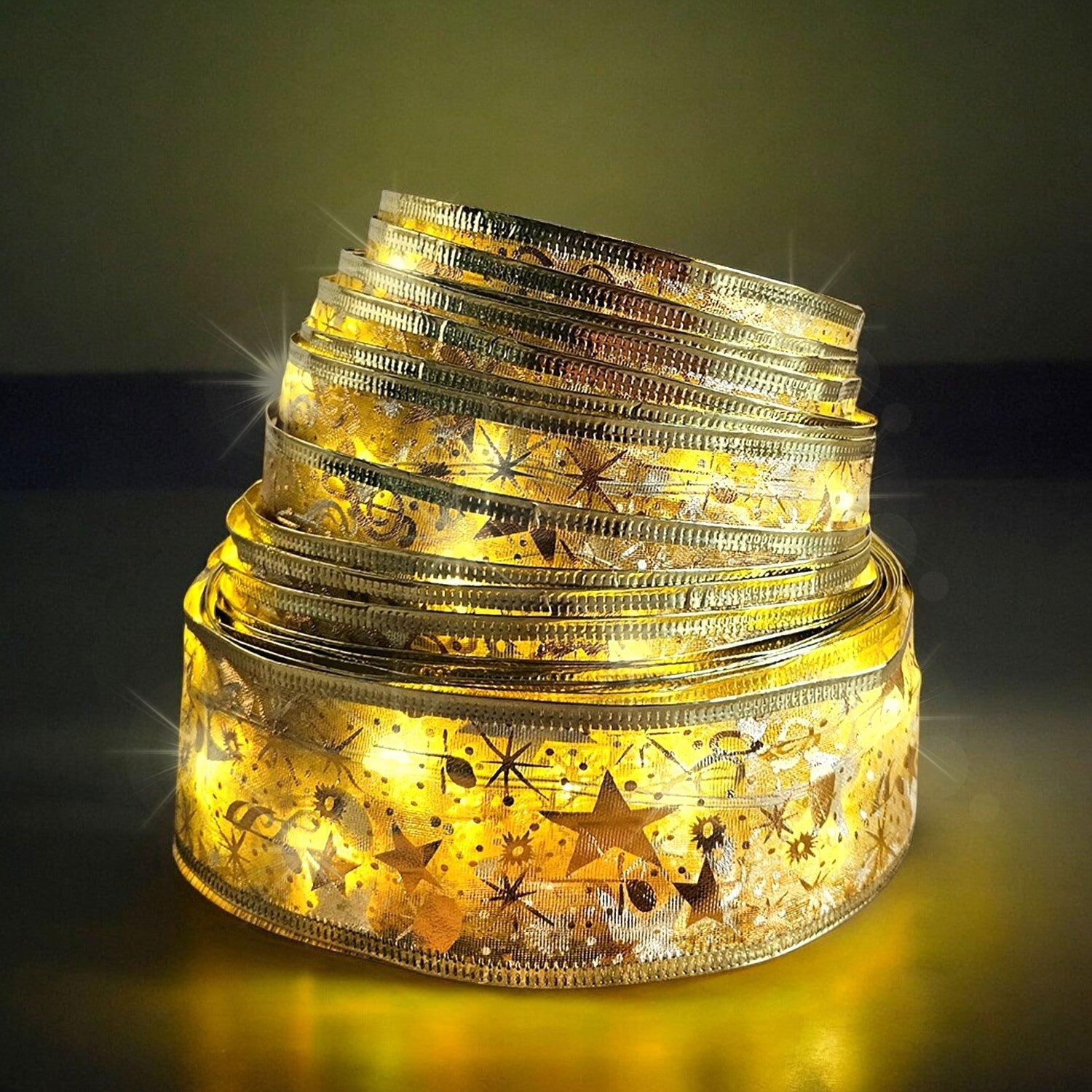 Set 2 x Banda luminoasa LED Craciun, 10m, 100 LED-uri, pentru decor casa si exterior