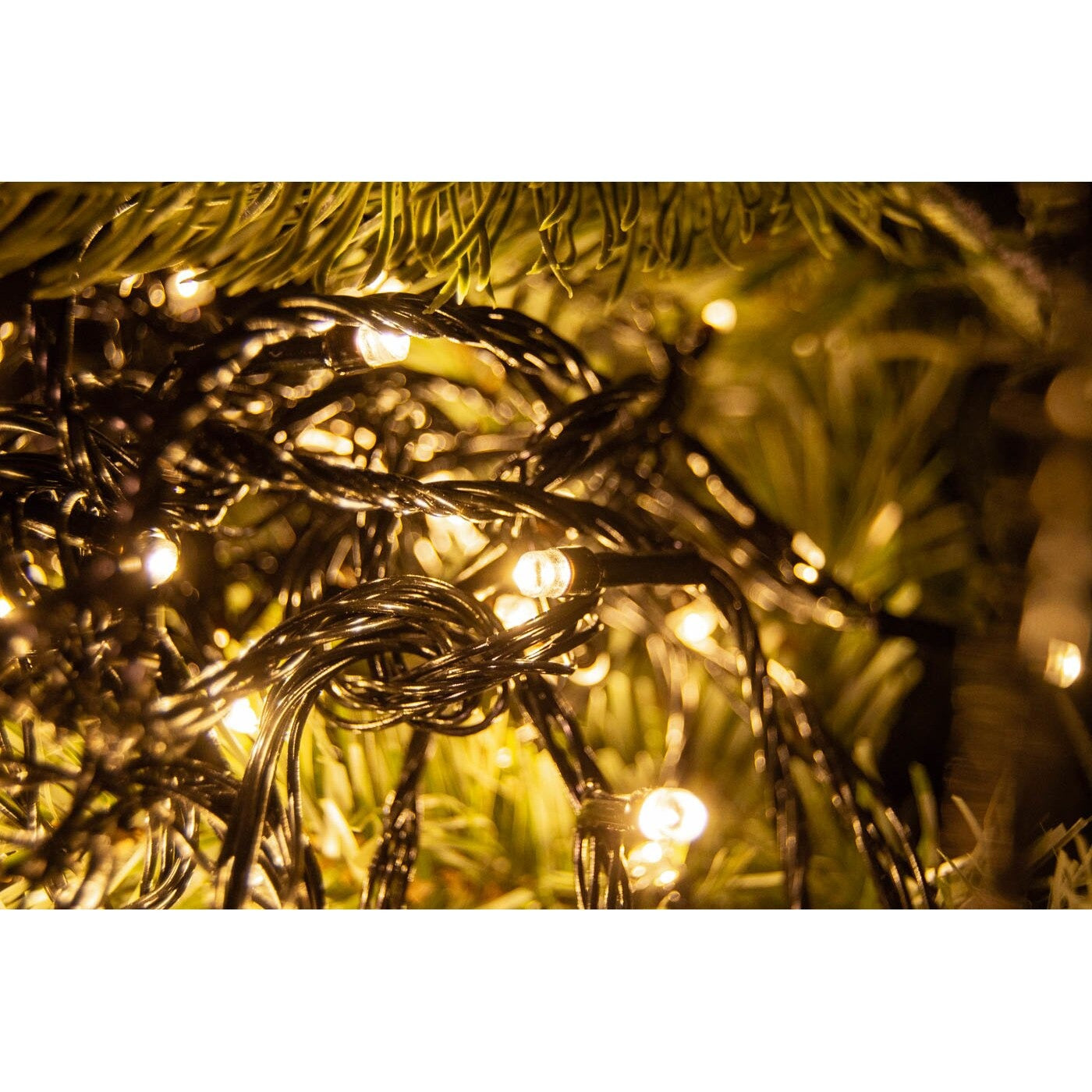 Instalatie De Craciun, 100 m, 480 LED -uri, Jocuri de Lumini, Pentru Exterior/Interior - PromotiiZilnice