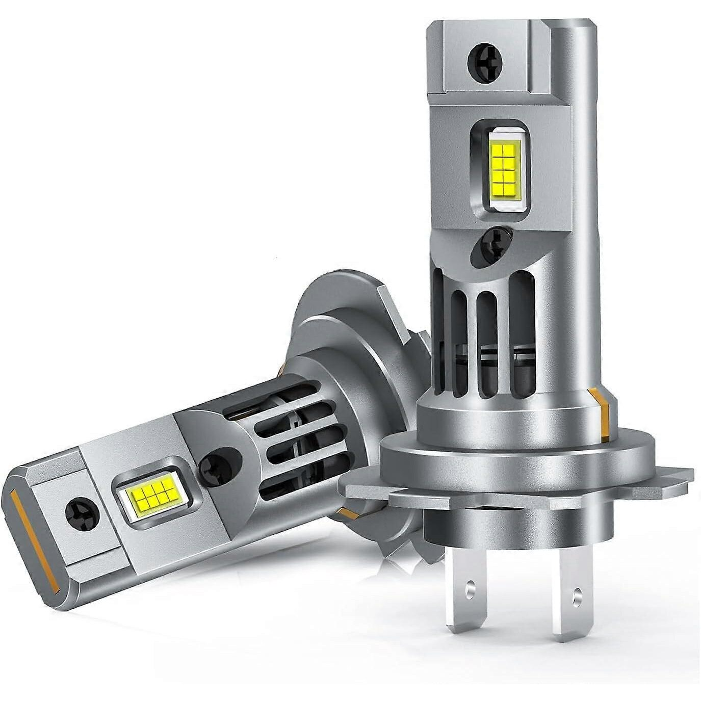 Set 2 Becuri H1, H7, H11, LED 90W, 18000 Lumen, 6500K, Instalare Plug and Play