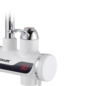 Robinet pentru apa calda 3000W, Electric, Instant cu afisare LCD - PromotiiZilnice