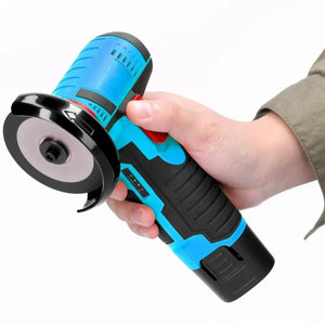 Mini Polizor unghiular portabil cu 2 acumulatori si 2 discuri, 48V, 500W - PromotiiZilnice