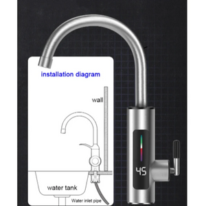 Robinet Electric Instant, Apa Calda, 3000W, IPX4, Rotire 360° - PromotiiZilnice