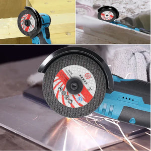 Mini Polizor unghiular portabil cu 2 acumulatori si 2 discuri, 48V, 500W - PromotiiZilnice