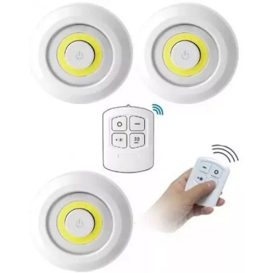 Set 3 Lampi LED, Flexibile si Portabile, cu 2 Intensitati si Control Dual - PromotiiZilnice