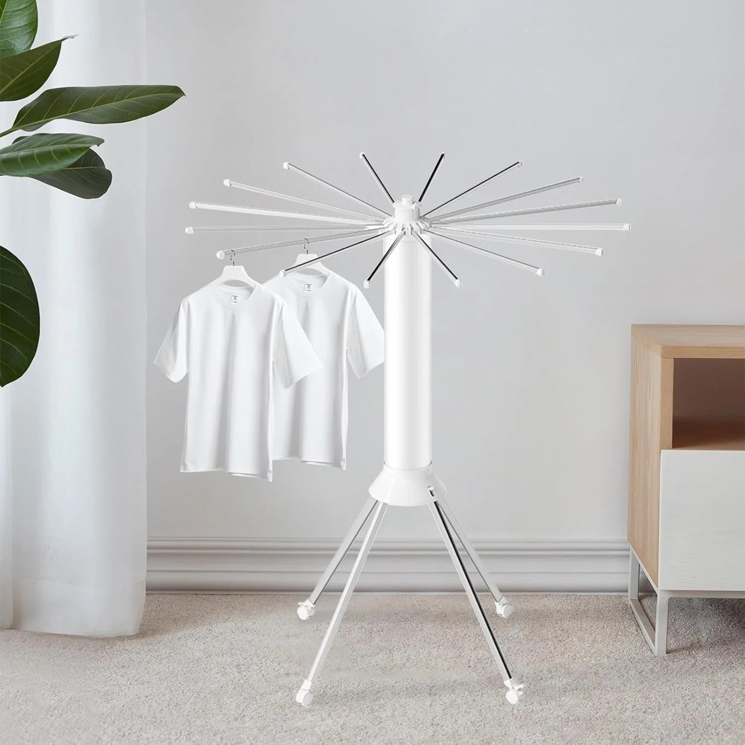 Uscator de Rufe Tip Caracatita ProDry, Mobil si Pliabil, Brate Metalice - PromotiiZilnice