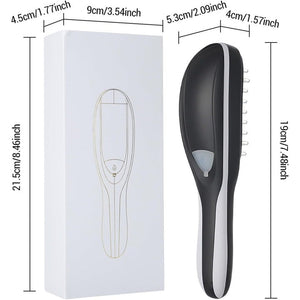 Perie de par electrica cu atomizare ioni negativi, masaj al scalpului, difuzor de ulei de ingrijire PromotiiZilnice