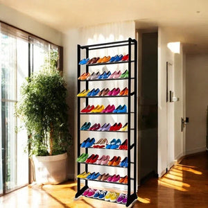 Set 2 x Suport de încaltaminte, inalt, pentru 30 de perechi PromotiiZilnice