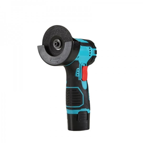 Set portabil 2 în 1: Mașină de găurit de 48 V și polizor unghiular de 10.000 RPM cu baterii, discuri de tăiere și accesorii - PromotiiZilnice