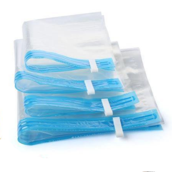 Saci de vidat haine, set de 4 bucati, pentru depozitare sigura 70 x 100 - PromotiiZilnice